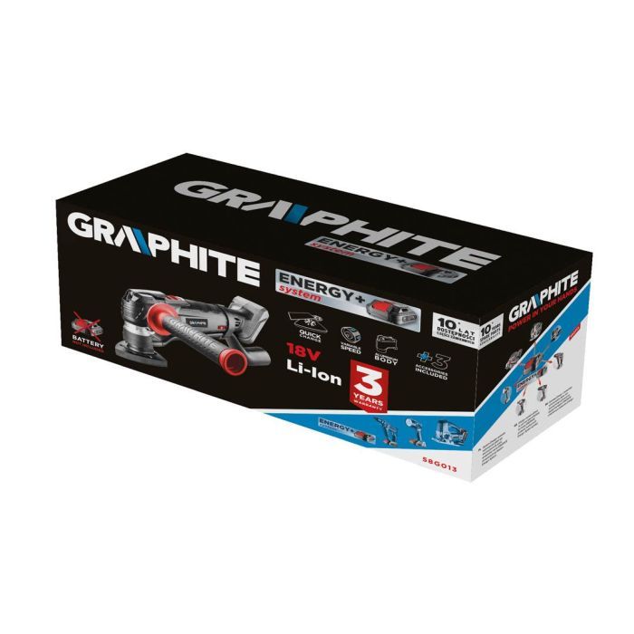 Реноватор Graphite Energy+ 18V, 5000-20000об/мин (без АКБ и ЗУ) (58G013) изображение 5