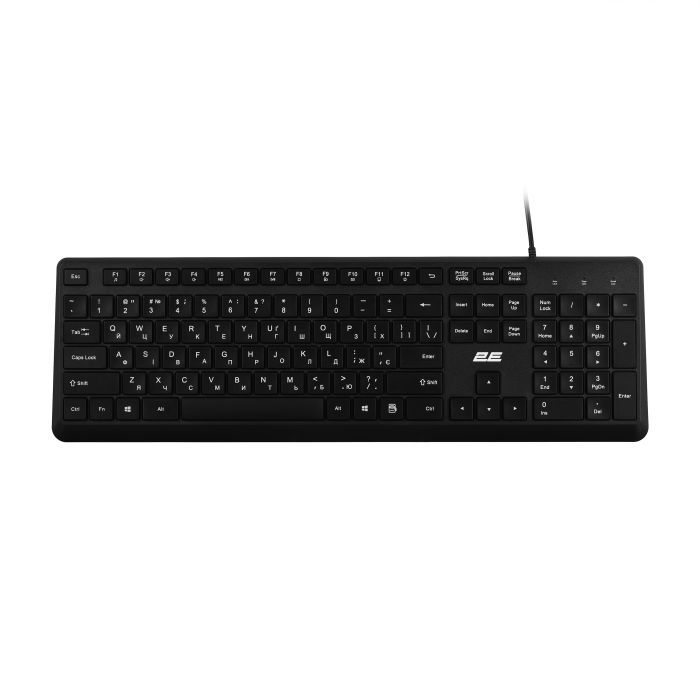 Комплект 2E MK405 USB UA Black (2E-MK405UBK_UA) изображение 2