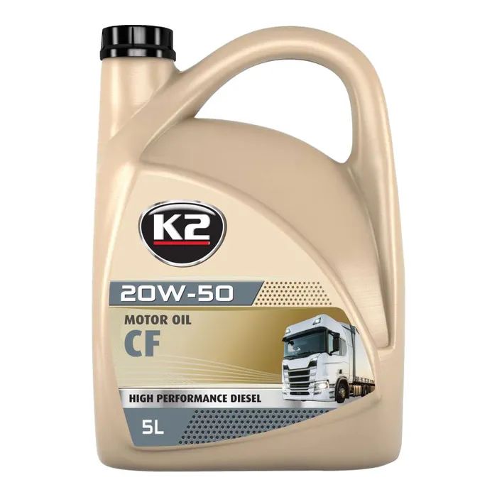 Моторное масло K2 MOTOR OIL 20W-50 CF 5 л (O4105E)