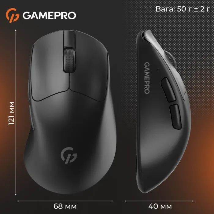Мышка GamePro Genesis Avenger Wireless/Bluetooth/USB White (GM096W) изображение 11