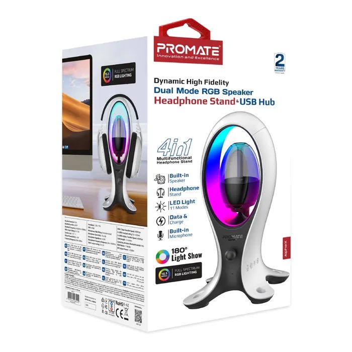 Акустична система Promate Alpha-X USB Black (alpha-x) зображення 9