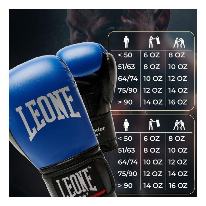 Боксерские перчатки Leone GN383 Thunder Red 10 унцій (GN383_Red_10oz) изображение 10