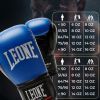 Боксерские перчатки Leone GN383 Thunder Blue 10 унцій (GN383_Blue_10oz) изображение 10