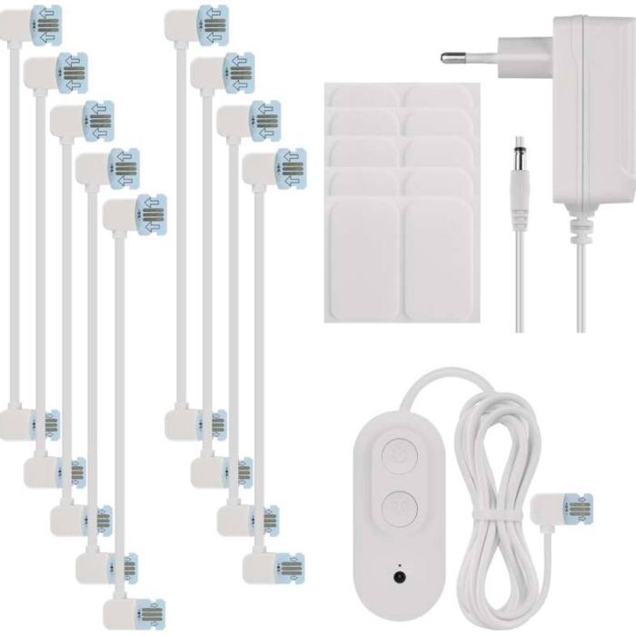 Світильник EMOS ZIW22AR HEXAGON 10шт. 19 Вт, RGBIC, WIFI (ZIW22AR) зображення 10