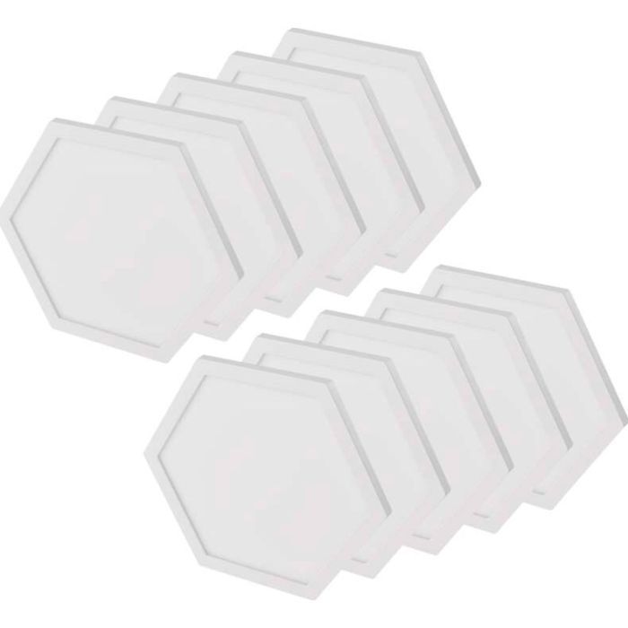 Світильник EMOS ZIW22AR HEXAGON 10шт. 19 Вт, RGBIC, WIFI (ZIW22AR) зображення 3