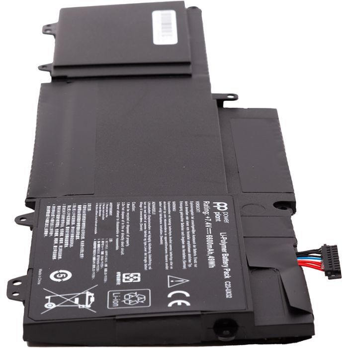 Аккумулятор для ноутбука ASUS VivoBook U38N (C23-UX32) 7.4V 6600mAh PowerPlant (NB432264) изображение 3 Аккумулятор для ноутбука ASUS VivoBook U38N (C23-UX32) 7.4V 6600mAh PowerPlant (NB432264) изображение 3