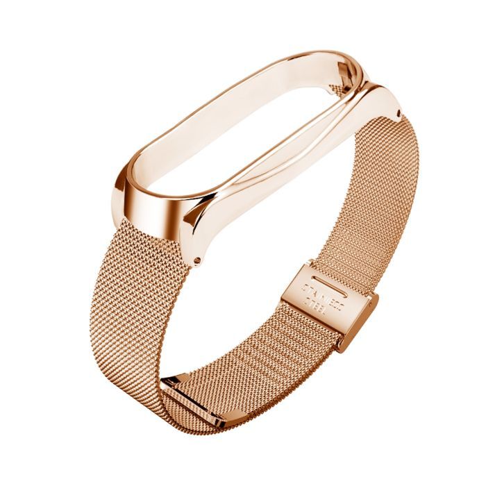 Ремешок для фитнес браслета BeCover Metal для Xiaomi Mi Smart Band 8 Gold (709359) изображение 5