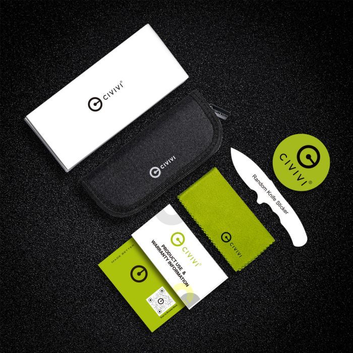 Нож Civivi Neurohaptic, Bead Blast, чорний G10 (C23080-2) изображение 11