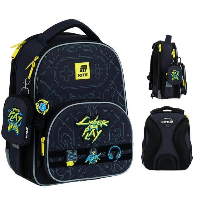 Портфель Kite Education каркасний 556 Cyber (K25-556M-2)