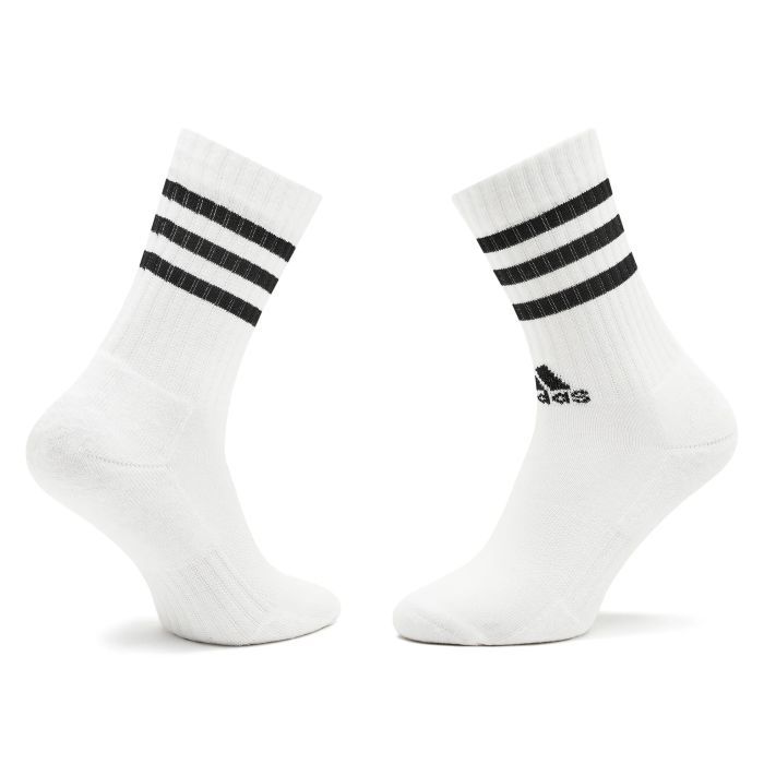 Носки Adidas 3S C SPW CRW HT3458 3P білий, чорний XL (43-45) (4066746344811) изображение 3