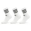 Носки Adidas 3S C SPW CRW HT3458 3P білий, чорний XL (43-45) (4066746344811)