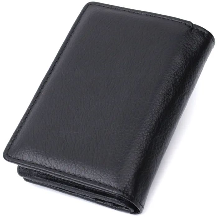 Гаманець ST Leather З натуральної шкіри Чорний (22740) зображення 2
