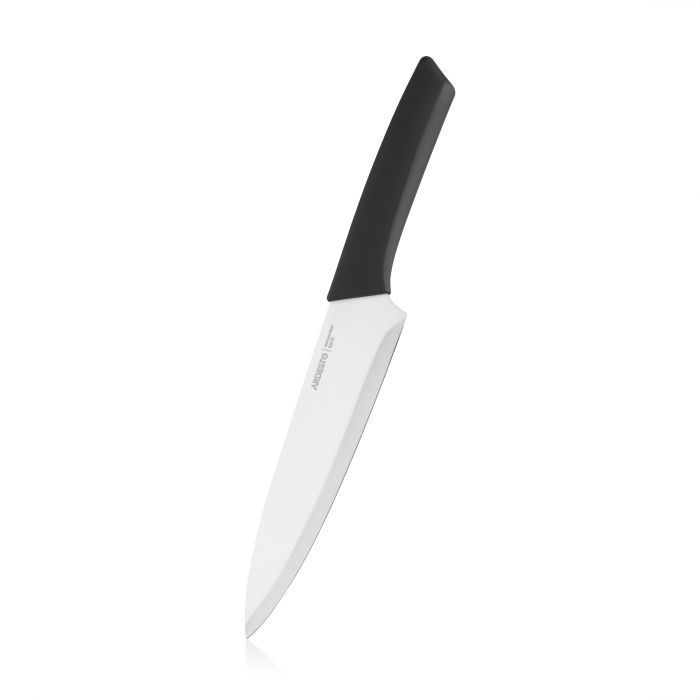 Кухонний ніж Ardesto Gemini Gourmet 20см, чорний (AR2131SB)