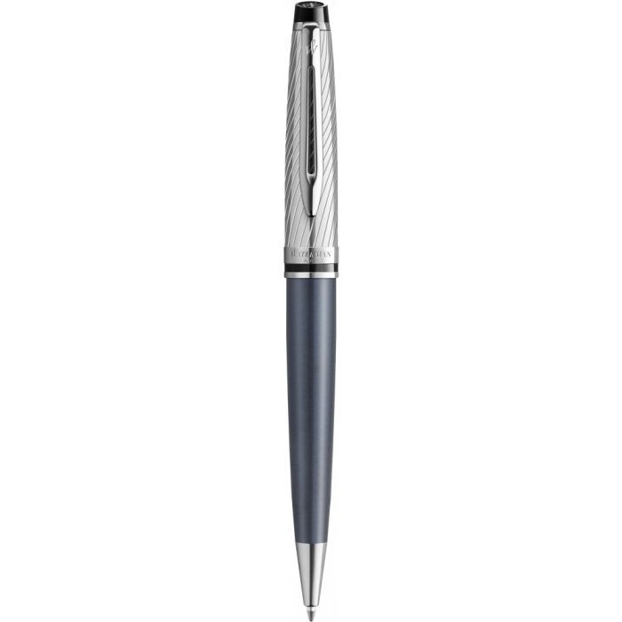Ручка кулькова Waterman EXPERT Deluxe Metallic Stone Grey CT BP (20 052)