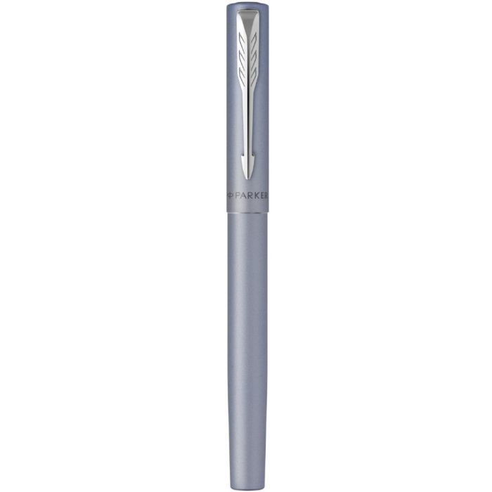 Ручка пір'яна Parker VECTOR 17 XL Metallic Silver Blue CT  FP M (06 112) зображення 2