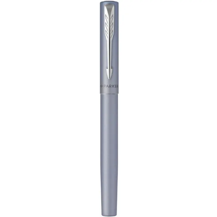 Ручка перьевая Parker VECTOR 17 XL Metallic Silver Blue CT  FP M (06 112) изображение 2