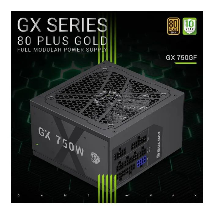 Блок питания Gamemax 750W (GX 750GF) изображение 2