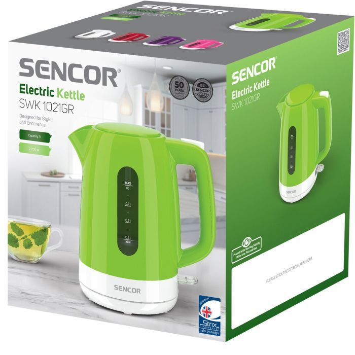 Електрочайник Sencor SWK 1021GR (SWK1021GR) зображення 6