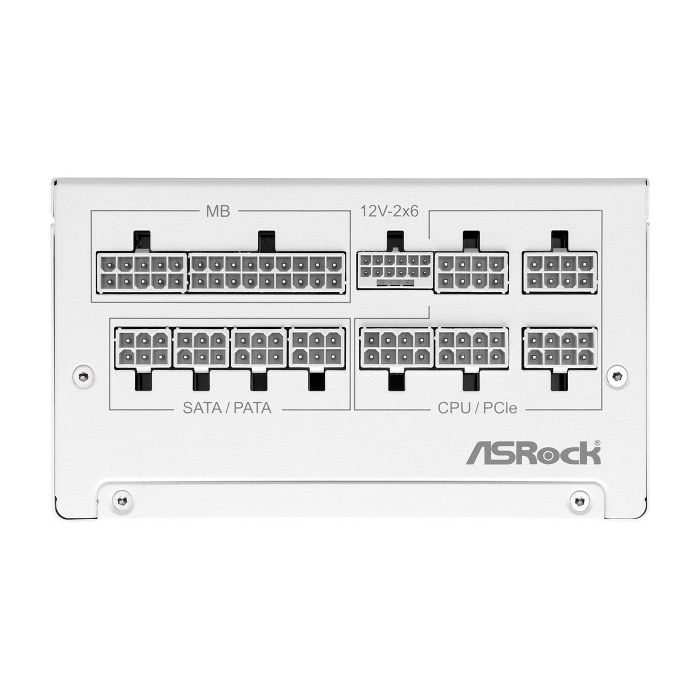 Блок питания ASRock 1000W SteelLegend White (SL-1000GW) изображение 3