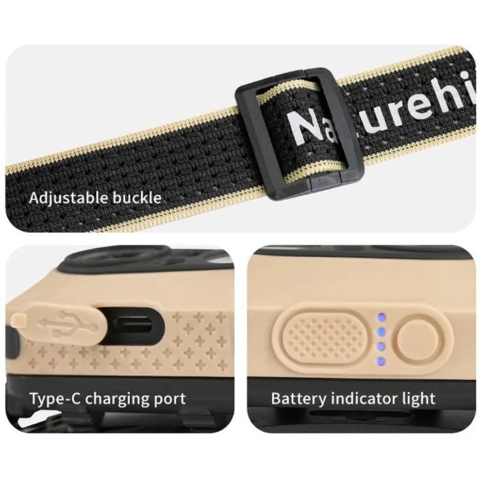 Ліхтар Naturehike CNK2450ZM015, коричневий (6927595794173) зображення 3