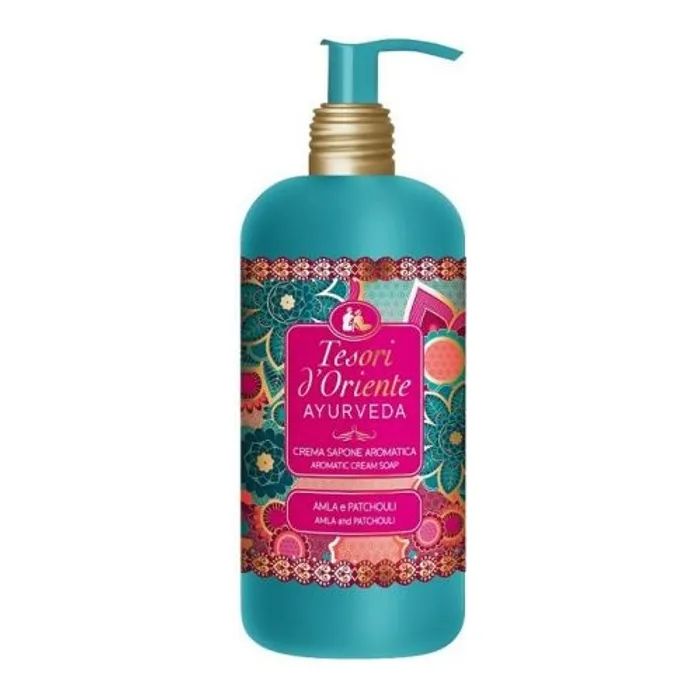 Жидкое мыло Tesori d'Oriente Аюрведа масло амлы и пачули 300 мл (8008970051642)