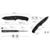 Нож Civivi Placoid, Darkwash, чорний G10 (C23079-1) изображение 10