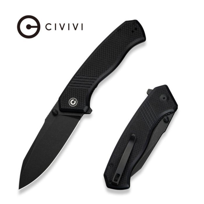 Нож Civivi Placoid, Darkwash, чорний G10 (C23079-1) изображение 11