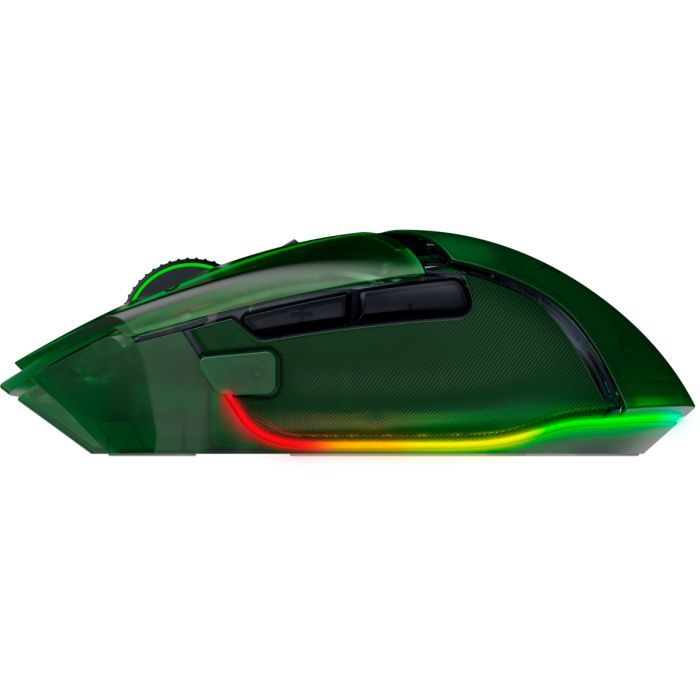 Мишка Razer Basilisk V3 Pro 35K Wireless/Bluetooth/USB Phantom Green (RZ01-05240300-R3G1) зображення 2