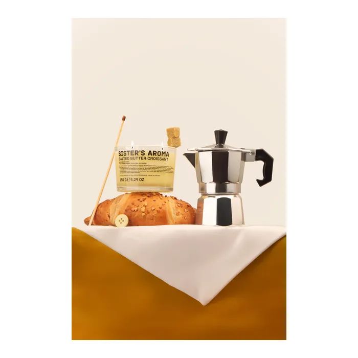 Ароматическая свеча Sister's Aroma Salted Butter Croissant 150 г (4820227785438) изображение 3