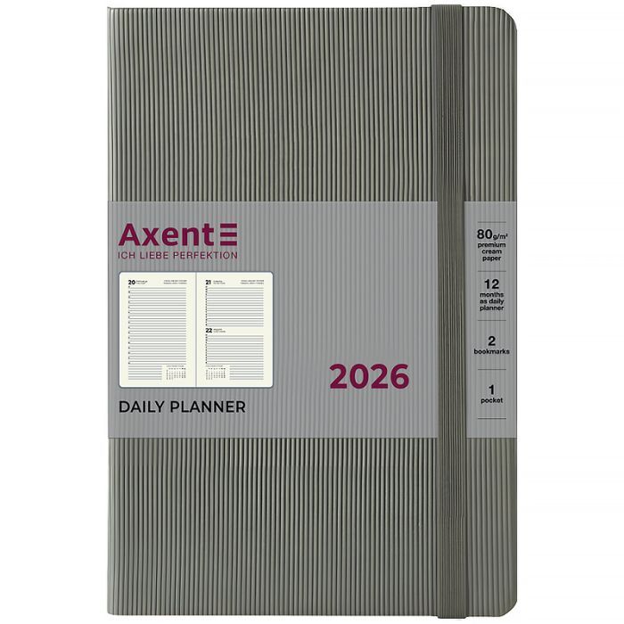 Тижневик Axent датований 2026 Partner Lines, 145х210, чорний (8815-26-01-A) зображення 2