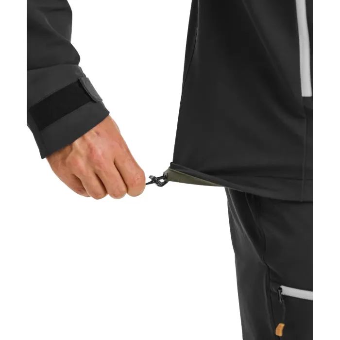 Куртка Ortovox Seceda Softshell Jacket Mns black raven - L - чорний (025.001.1194) изображение 5