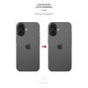 Плівка захисна Armorstandart Back panel Carbone Apple iPhone 17 Silver (ARM86192) зображення 3