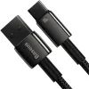 Дата кабель USB 2.0 AM to USB-C 1.0m 100W black Baseus (CAWJ000001) зображення 4