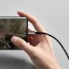 Дата кабель USB 2.0 AM to USB-C 1.0m 100W black Baseus (CAWJ000001) зображення 7