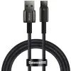 Дата кабель USB 2.0 AM to USB-C 1.0m 100W black Baseus (CAWJ000001)