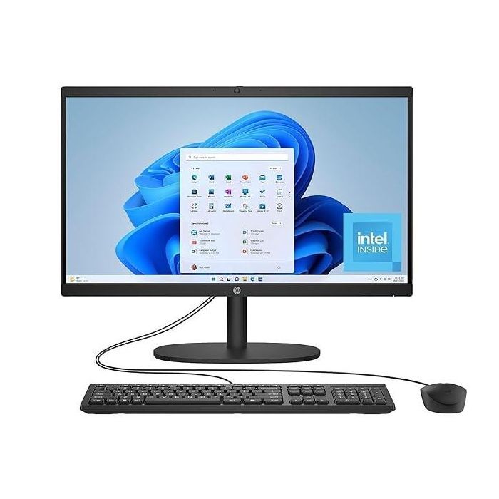 Комп'ютер HP 22-dg0003ua AiO / i3-N300, 8, 512, WiFi, кл+м, black (C31FREA)