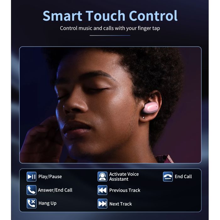 Навушники Choetech TWS Small Cube Purple (BH-T23-PU) зображення 6