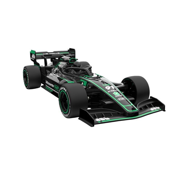 Радіокерована іграшка KS Drive Spray Car – Racing (чорний, 1:20, вихлопна пара) (SL-6064RH) зображення 3