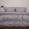 Постельное белье MirSon Tencel №06 Gray 200x220 Евро (2200009370519)