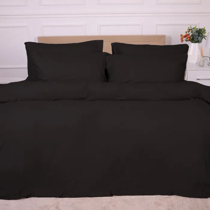 Постельное белье MirSon 002 Black Фланель 175х210 Двуспальный (2200009648250) изображение 6