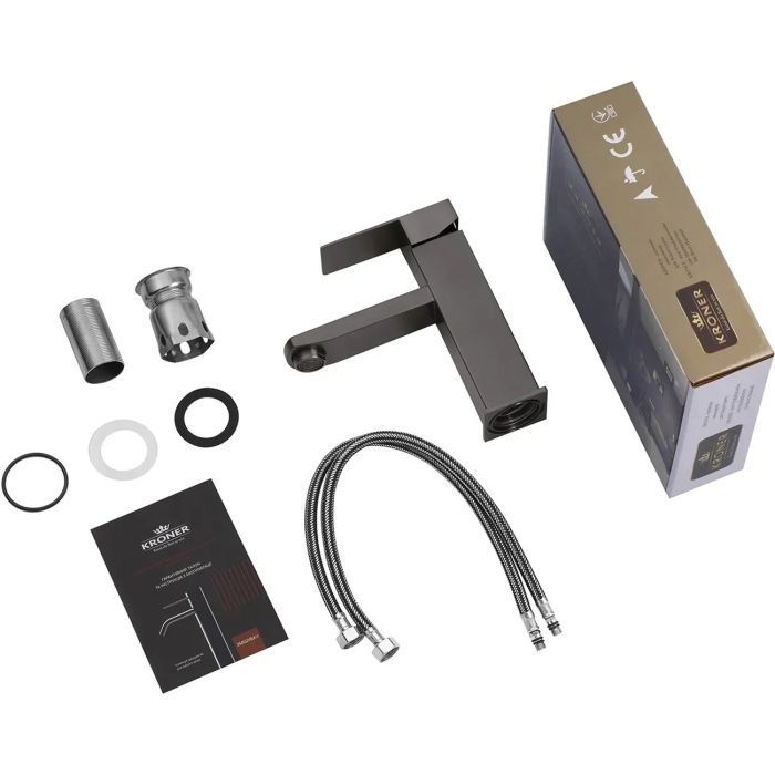 Смеситель Kroner EdelstahlKubus-PVD010 (CV035909) изображение 8