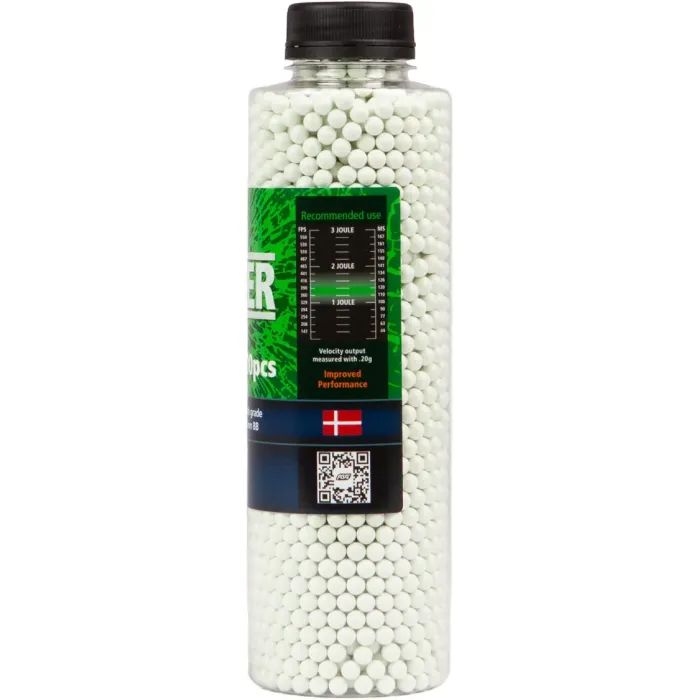 Страйкбольные шарики ASG Blaster White 6мм 0,25г 3300шт (19404) изображение 2