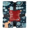 Плед Ardesto Christmas Flannel 160х200см, 100% полиэстер, олени, зеленый (ART0127PB)
