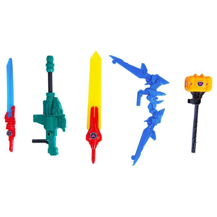 Трансформер Dinoster Метатрон (5 роботів, аксесуари) (EU580101) зображення 3