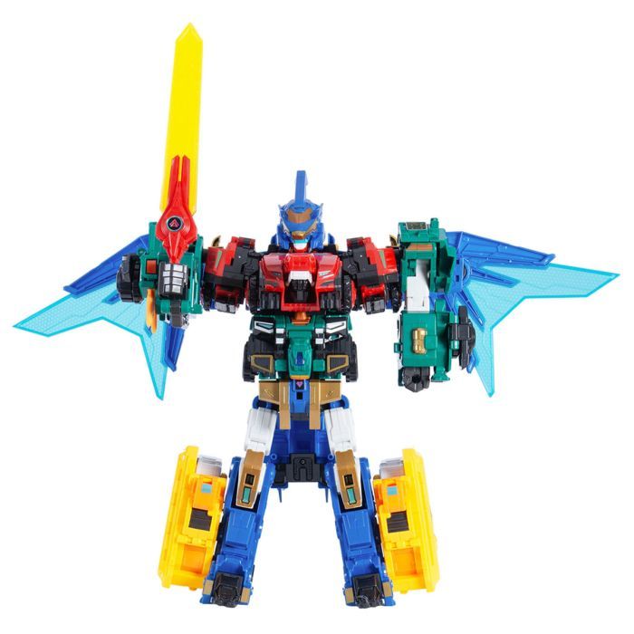 Трансформер Dinoster Метатрон (5 роботів, аксесуари) (EU580101) зображення 5