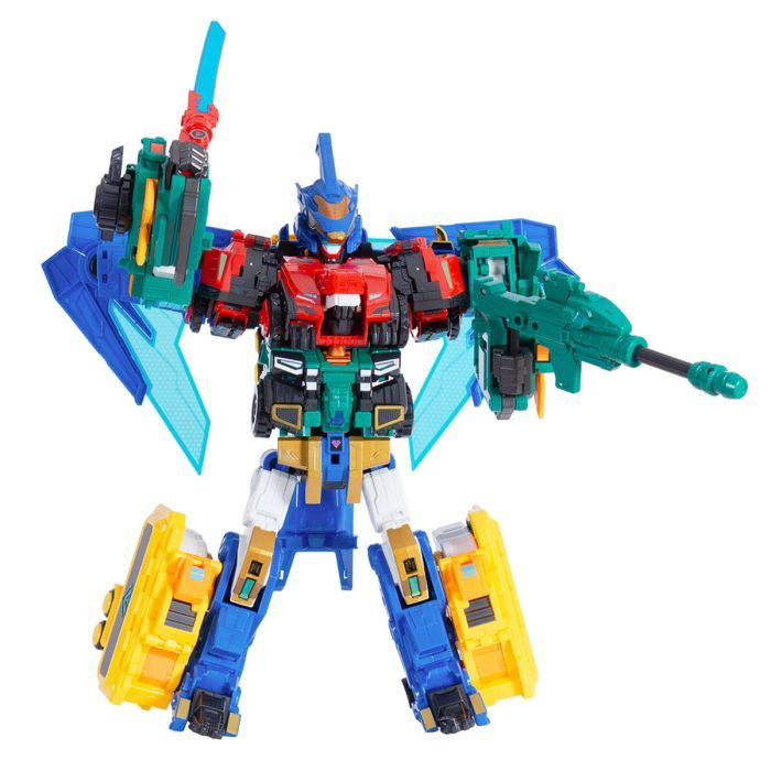 Трансформер Dinoster Метатрон (5 роботів, аксесуари) (EU580101) зображення 6