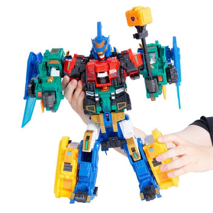 Трансформер Dinoster Метатрон (5 роботів, аксесуари) (EU580101) зображення 7