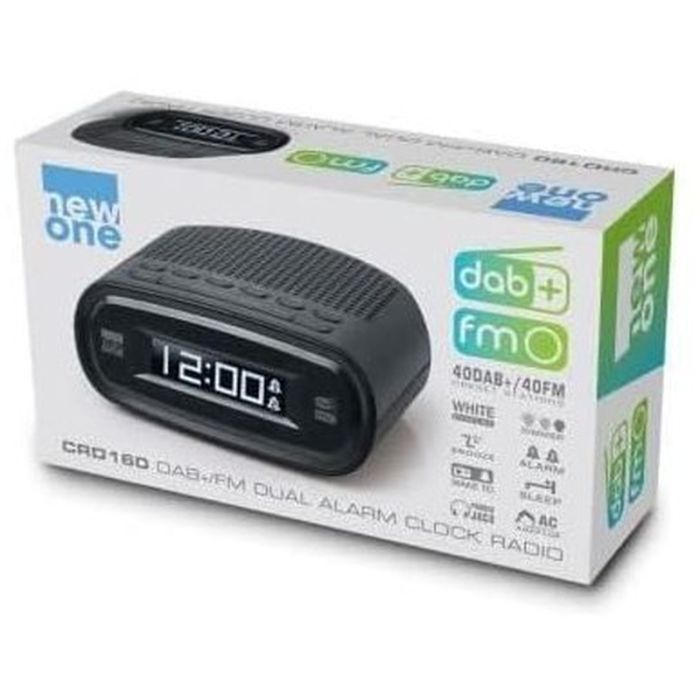 Настільний годинник Muse NEW ONE радіо-годинник (CRD-160) зображення 2