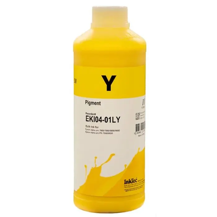 Чернила InkTec Epson LFP Pigment Yellow 1L (EKI04-01LY)