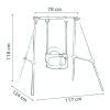 Качели детские Smoby Life металева на опорах, , 117x124x118см, 6 міс.+ (7600830306) изображение 2